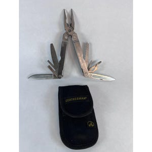 Leatherman Super Tool Multi-Tool Stainless Steel with Sheath USA, May 2000