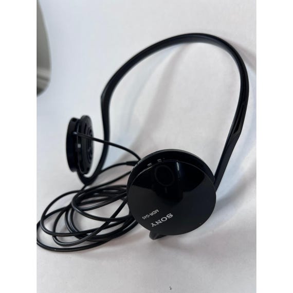 Sony MDR-G45 Street Style Wired Headphones Black MDRG45, no ear foam