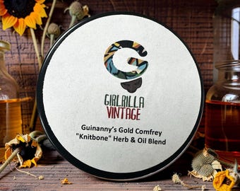 Guinanny's Gold Comfrey and Sunflower Herbal Oil Blend