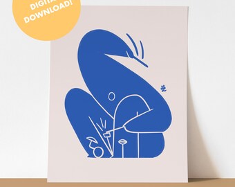 Digital Download Print Drumming | Music | "Bulls On Parade" | Contemporary and Minimal Wall Art