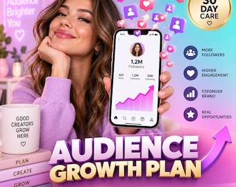 Instagram 1k  Audience Growth Package Followers, 30-Day Care (Digital Service)