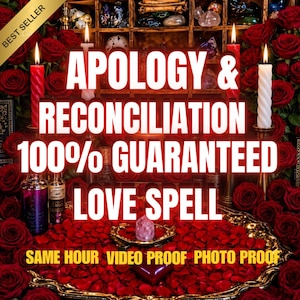 Apology Reconciliation Spell - Love Restoration  Make Them Regret & Reach Out First Same Day + Photo Proof (Not AI!)