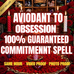 Twin Flame Attraction Ritual | Avoidant Binding Love Spell, Stubborn Target Obsession, Romantic Magnetism, Intense Energy Invocation