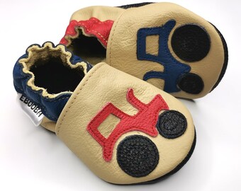 boys tractor slippers