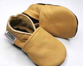 leather slippers for babies