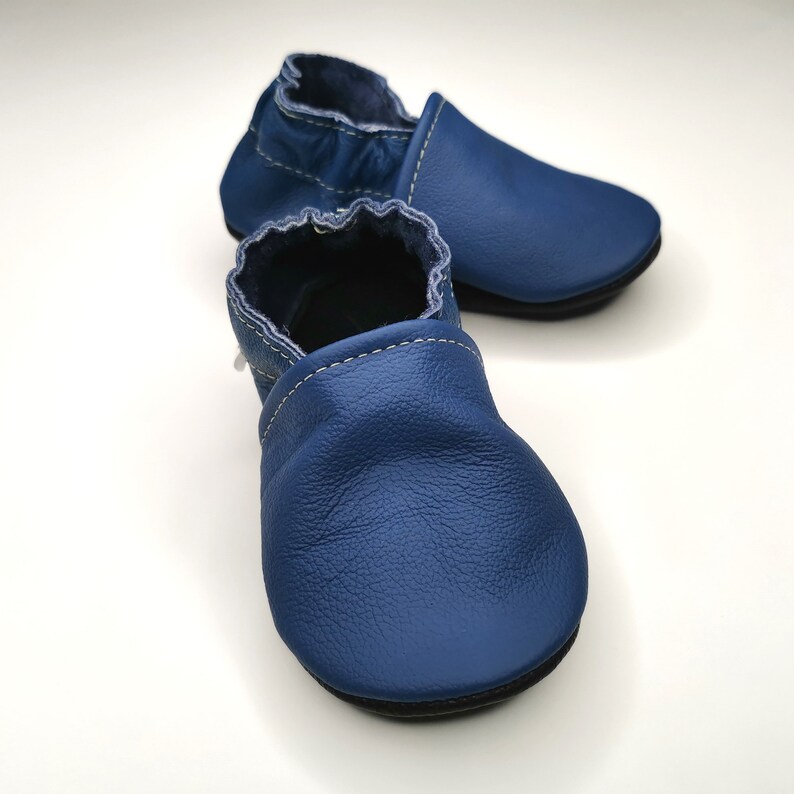 Chaussons bebe chaussures vineux 3 4 ebooba OT-11-M-M-6 Blue