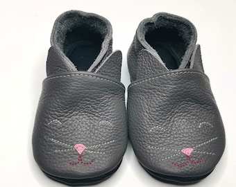 Chaussons bebe, Chat chaussures 6-12 mois, ebooba