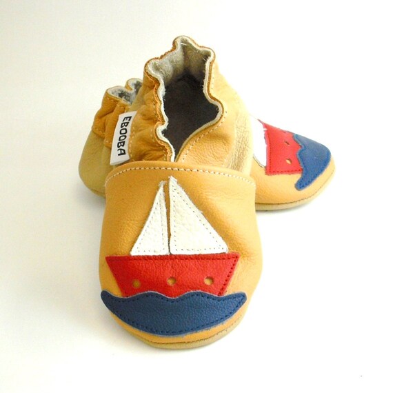 baby leather slippers