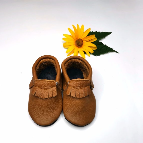 Los zapatos de 17/18 suaves mocasines bebé - Etsy España