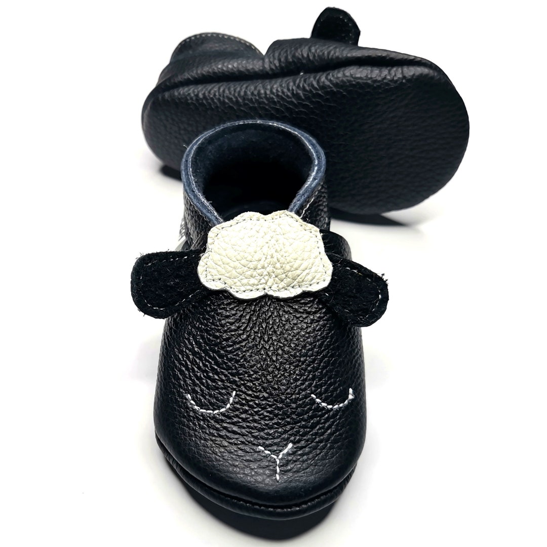 Lamb Baby Shoes 1218 Months Soft Sole Booties Animals Baby Etsy
