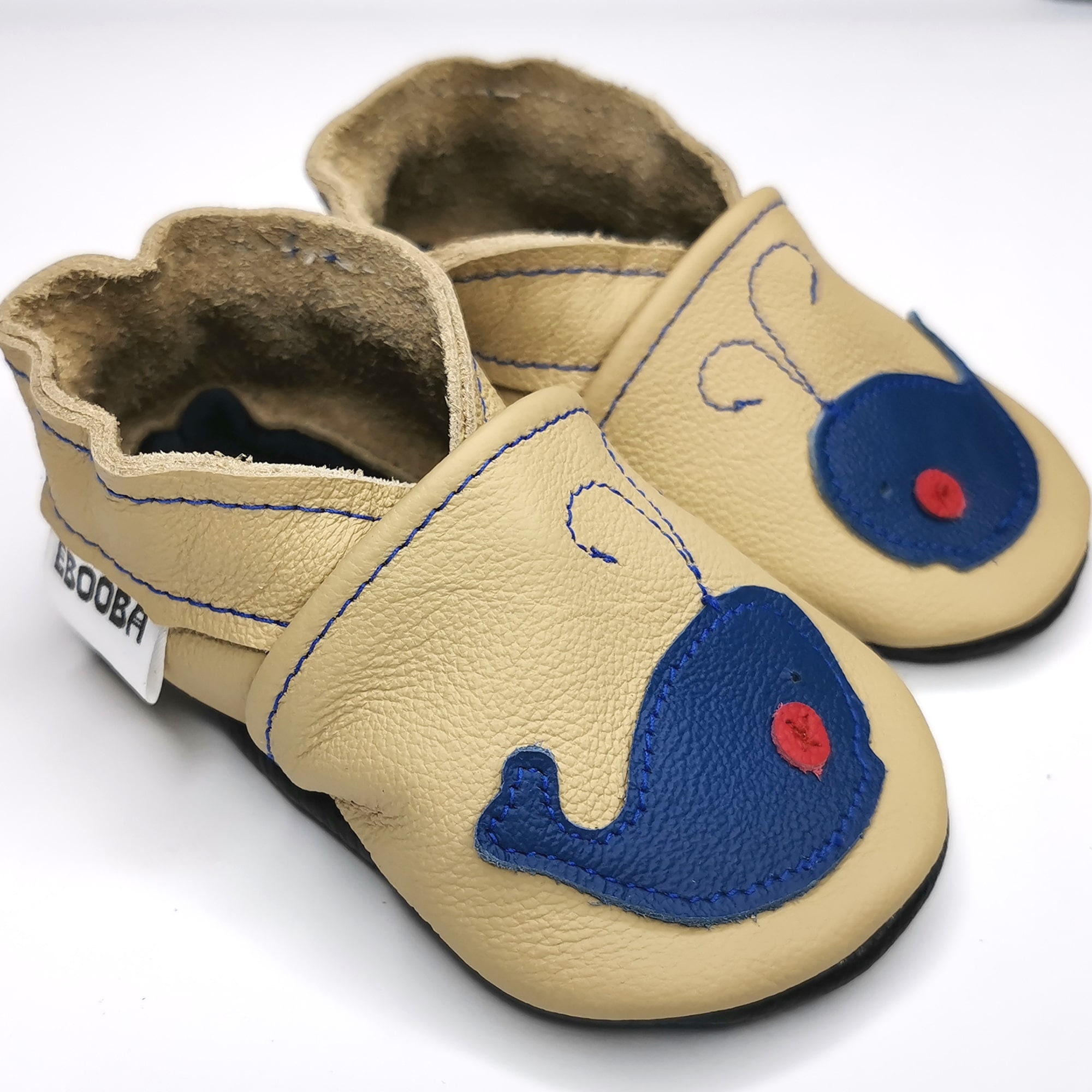 Carozoo Chaussons Chaussons Bébé Carozoo En Cuir Souple - Semelle