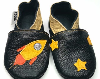 zachte tong babyschoentjes 6-12 maanden, raket babyschoentjes 19/20, ebooba