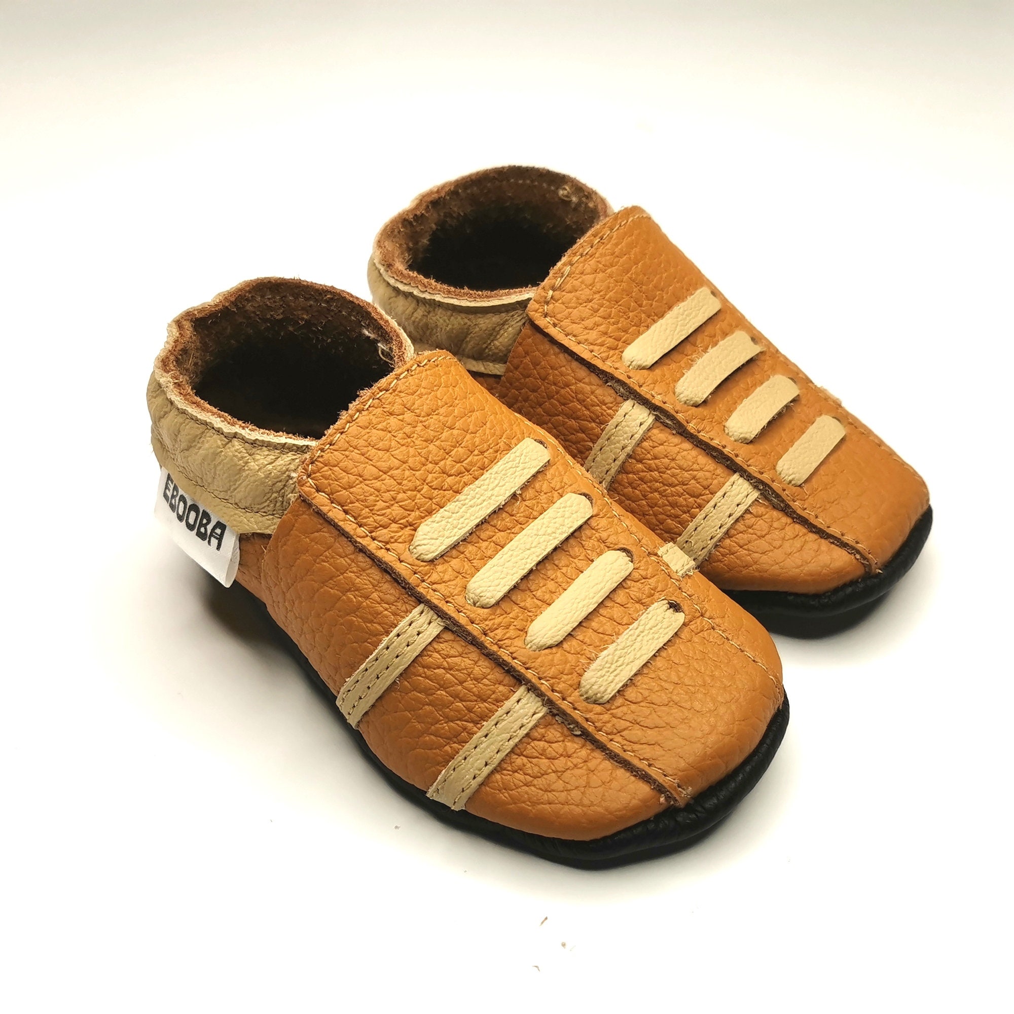Baby Leather Shoes, Brown&black Baby Sandals, Baby Moccasins