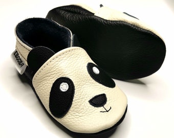 Bear First Booties, Bear Booties, Panda Baby Shoes, Kids Slippers, Baby Gift, Baby Moccasins, Baby Slippers, Infant Booties, Ebooba, 1