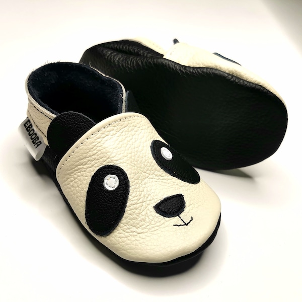 Chaussures bébé ours, Bottines enfant panda, 0-6 mois enfant, ebooba