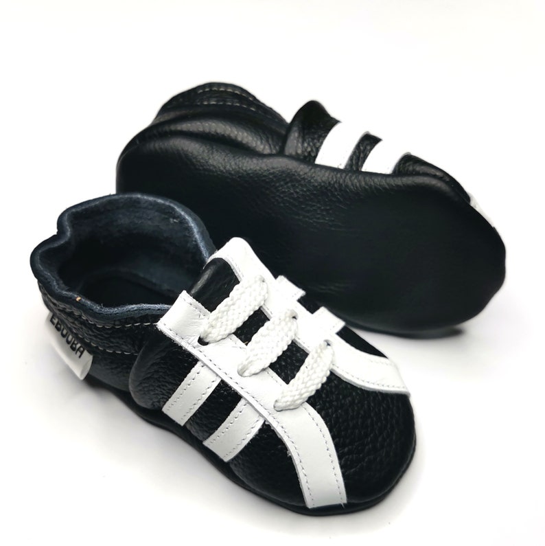 Red&white Baby Shoes Baby Sneakers Ebooba Leather Baby - Etsy