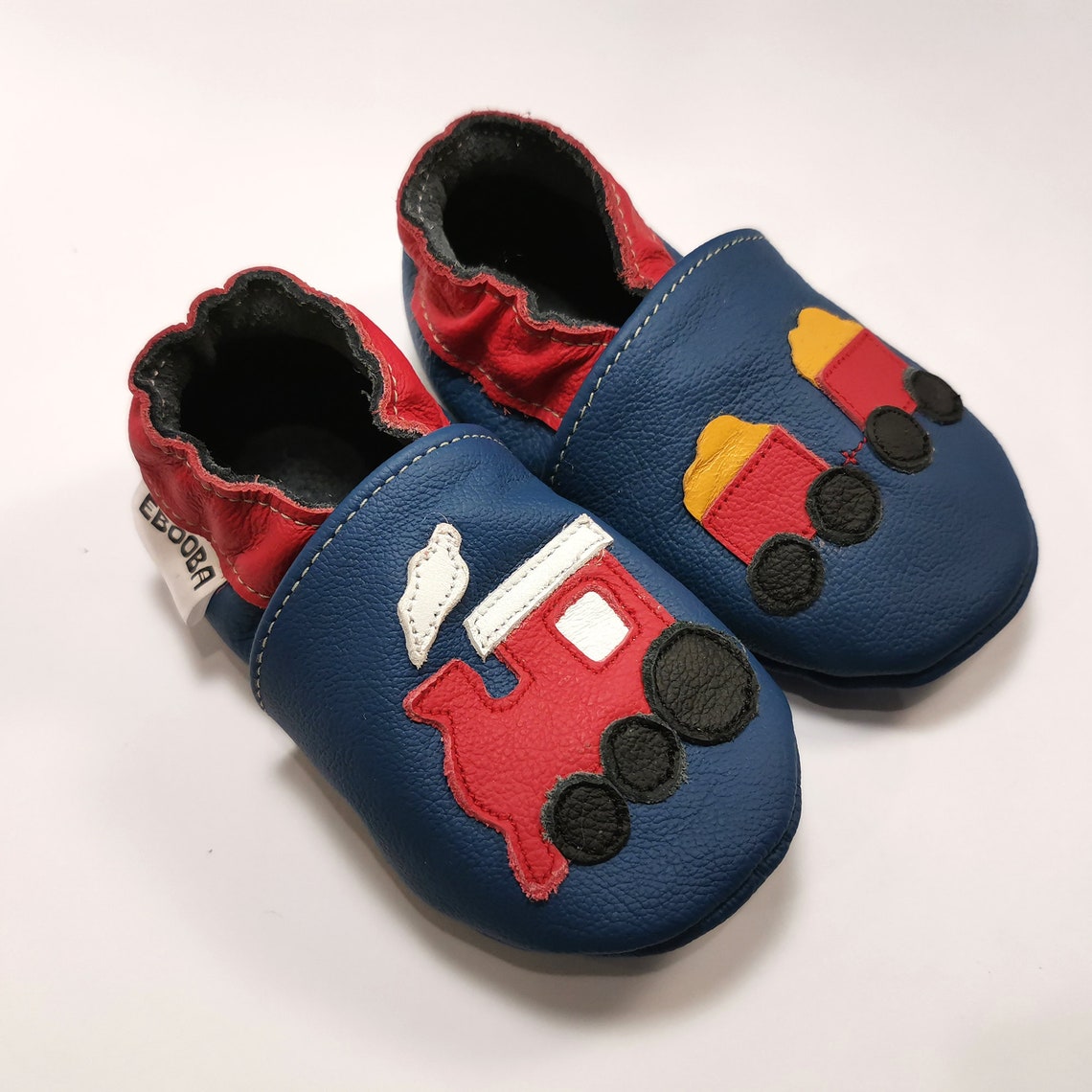Helicopter Baby Shoes 612 Months Baby Slippers Baby Boy Etsy