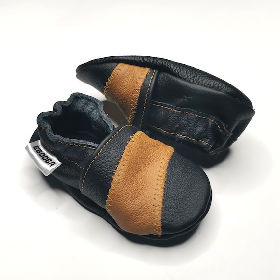 Baby Shoes Toddler Shoes Kids Shoes Leather Baby Shoes Crib Baby Shoes Girls Shoes Boys Soft Sole Baby Shoe Black Baby Shoes 3 Etsy Canada