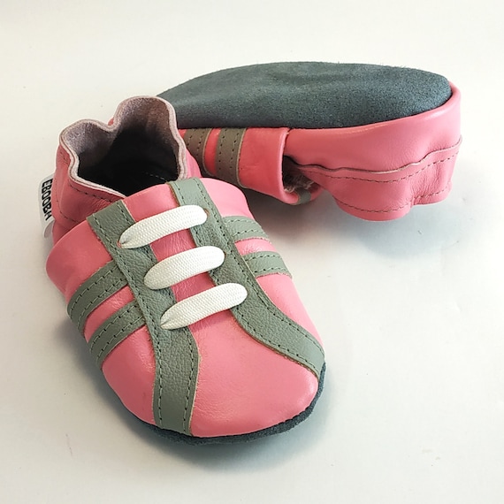 Pink Baby Sneakers, Girls' Shoes, Leather Girl Booties, Baby Moccasins, Baby Girl Slippers, First Birthday Shoes, Krabbelschuhe, 3 Pink Baby Sneakers, Girls' Shoes, Leather Girl Booties, Baby Moccasins, Baby Girl Slippers, First Birthday Shoes, Krabbelschuhe, 3