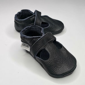 Black Baby Sandals, Ebooba, Walkers Shoes, Baby Booties, Soft Sole Shoes, Crib Shoes, Baby Slippers, Girls' Shoes, Boys' Shoes, Chaussons, 3 image 9