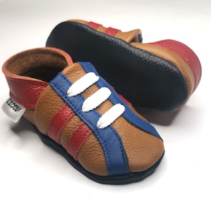 Brown Baby Shoes, Leather Soft Shoes, Baby Leather Sneakers, Soft Bottom Booties, Toddler Soft Leather Shoes, Ebooba, Baby Slippers