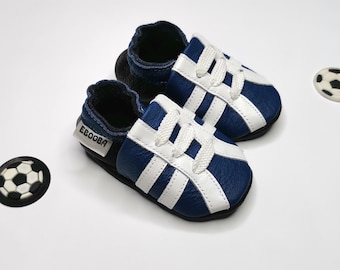 Baby Sneakers, Baby Shoes, Leather baby shoes, Soft Sole Booties, Girls' Shoes, Blue Baby Shoe, Toddler Slippers, Baby Moccasin, Boys' Shoes