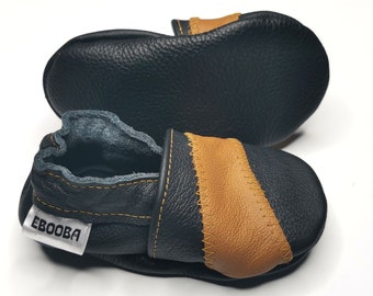 Choose Color! Toddler Shoes, Leather Kids Shoes, Children shoes Soft sole, Chaussons Bébé Garcon, Fille, Krabbelschuhe, Toddler Slippers, 8