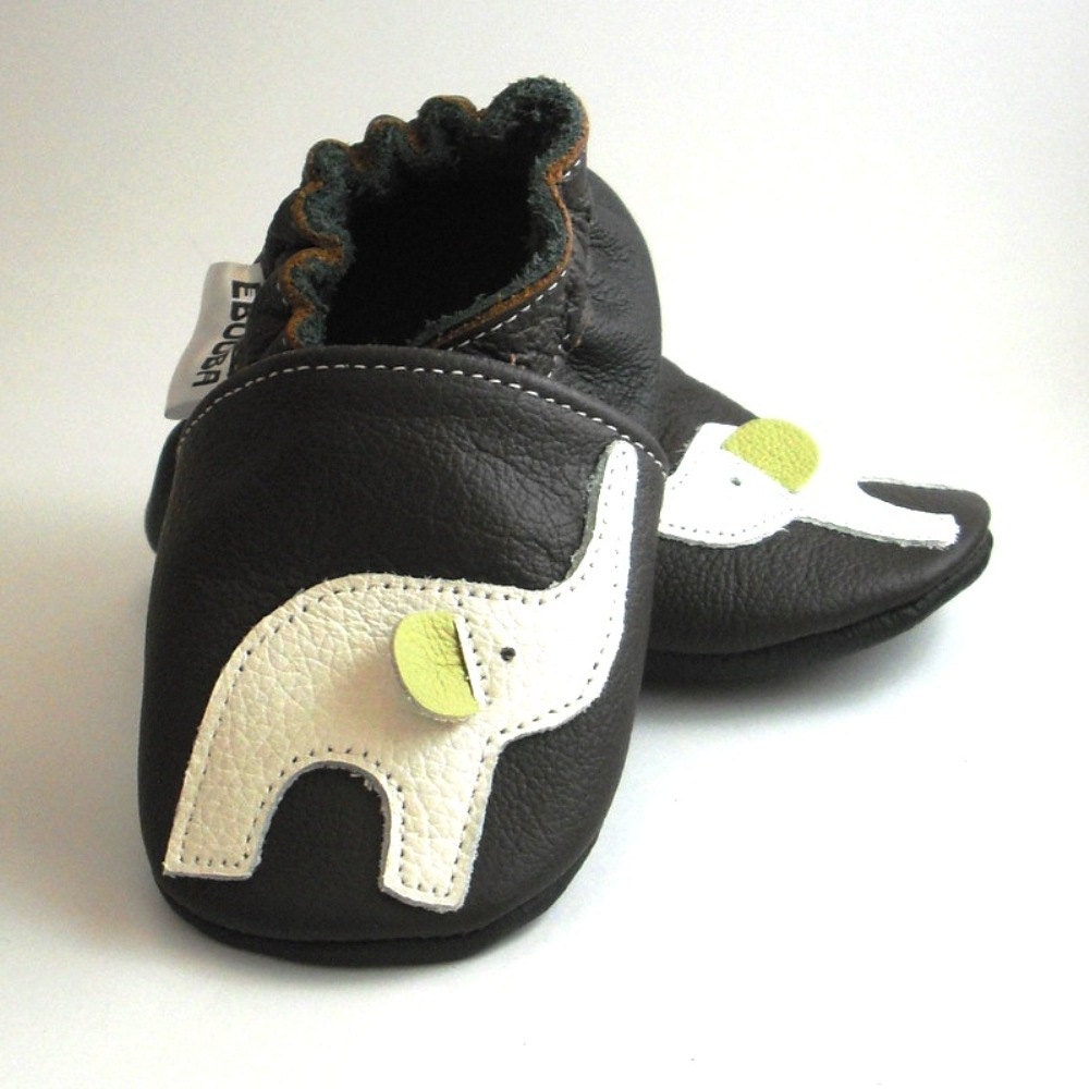 Elephant Baby Shoes Baby Mocasins Soft Sole Baby Shoes Etsy