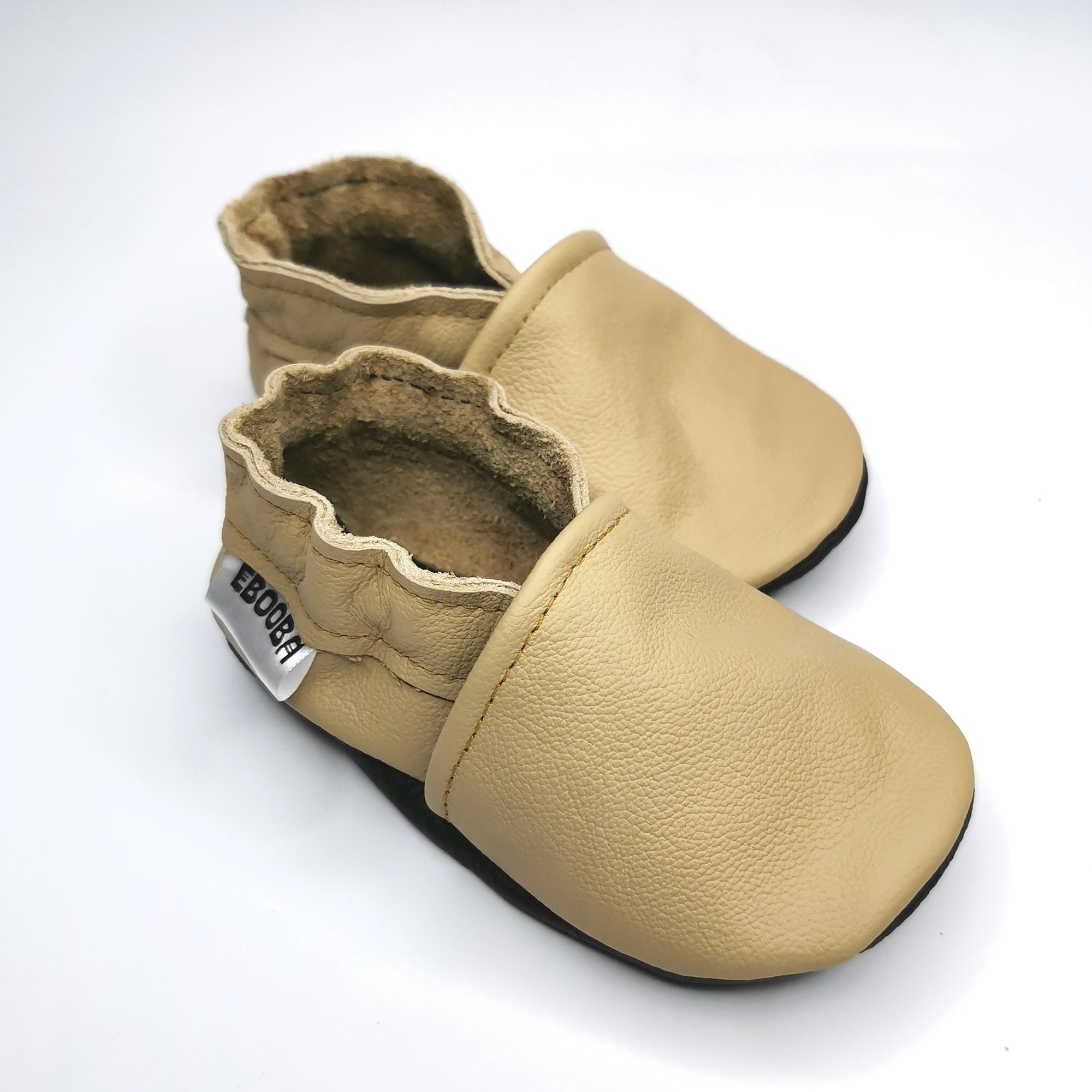 Soft Sole Baby Shoes Leather Infant Kids Dark Brown 18 24 Etsy
