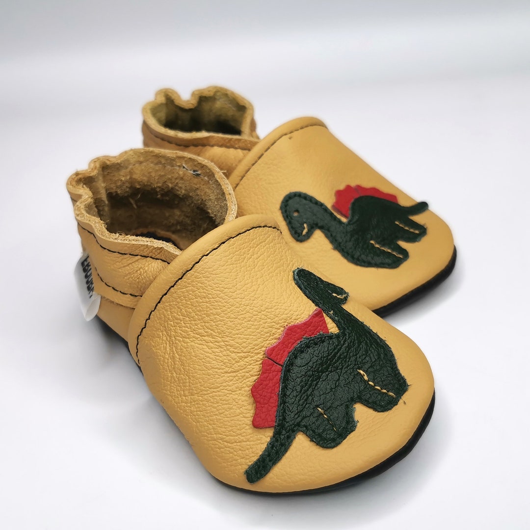 Scarpine Neonato SAYOYO In Pelle Morbida - Prime Scarpe Per Primi Passi