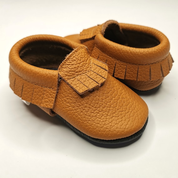 Baby Leather Shoes, Brown&black Baby Sandals, Baby Moccasins