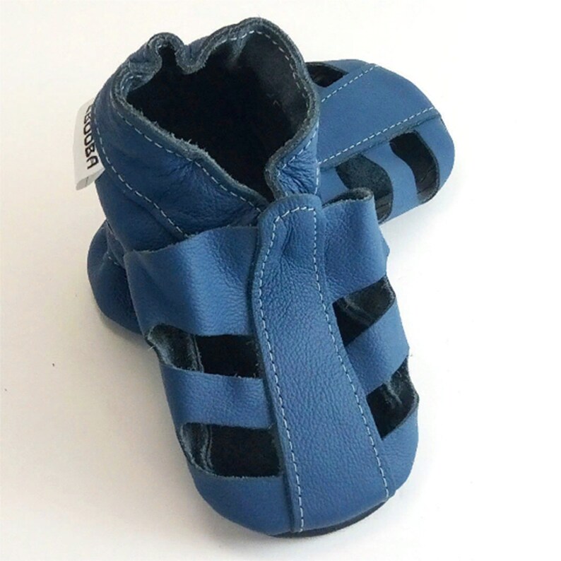 Newborn Baby Girls Boys Anchor Infants Summer Sandals Crib Sole Shoes Prewalker