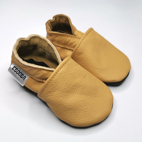 Leather Baby Shoes//Baby Shoes//Ebooba//Booties//Soft Sole//Crib Shoes//Walkers Shoes//Baby Slippers//Baby Moccasins//Lauflernschuhe//Gift//