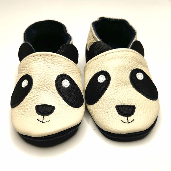 Chaussures bébé ours, Bottines enfant panda, 12-18 mois enfant, ebooba