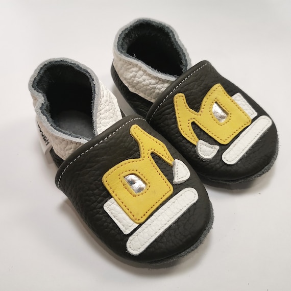 Chaussons bebe, chaussures 3-4 ans d'enfant, pelle Chaussons pour garçon,  Camion Chaussures, ebooba -  Canada