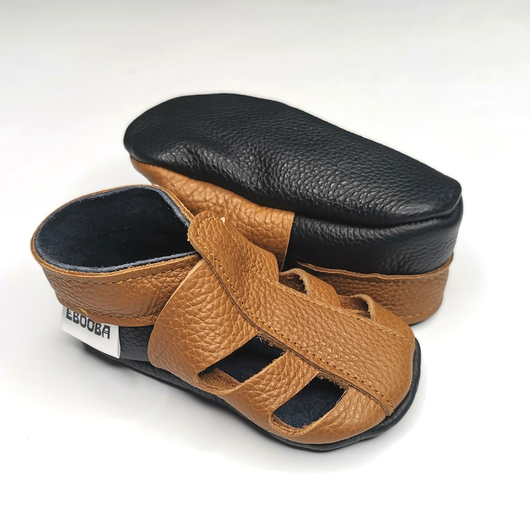 infant leather sandals