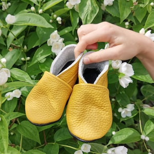 Chaussons bebe chaussures marron 0 6 ebooba OT-12-BR-M-1 Yellow