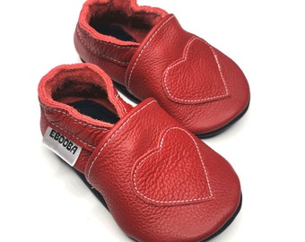 chaussures pour enfant, 34/35 bébé coeur rouge tchèque sur rouge 7-8 ans chaussures pour bébé, ebooba