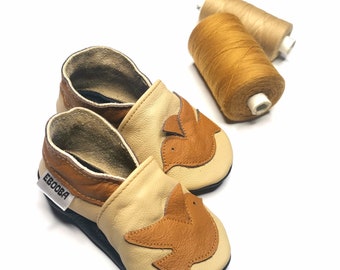 Chaussons bebe 28/28, chaussures avec l'oiseau, ebooba
