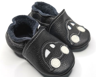 Black Baby Shoes, Leather Baby Shoes, Ebooba, Boy Baby Shoes, Baby Slippers, Soft Sole Shoes, Walker Shoes, Car Baby Shoes, 3