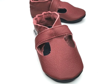 Maroon Baby Sandals, Baby Bow Shoes, Girls' Booties, Leather Baby Shoes, Toddler Sandals, Ebooba, Bordo Baby Shoes, Soft Sole Shoes, 5