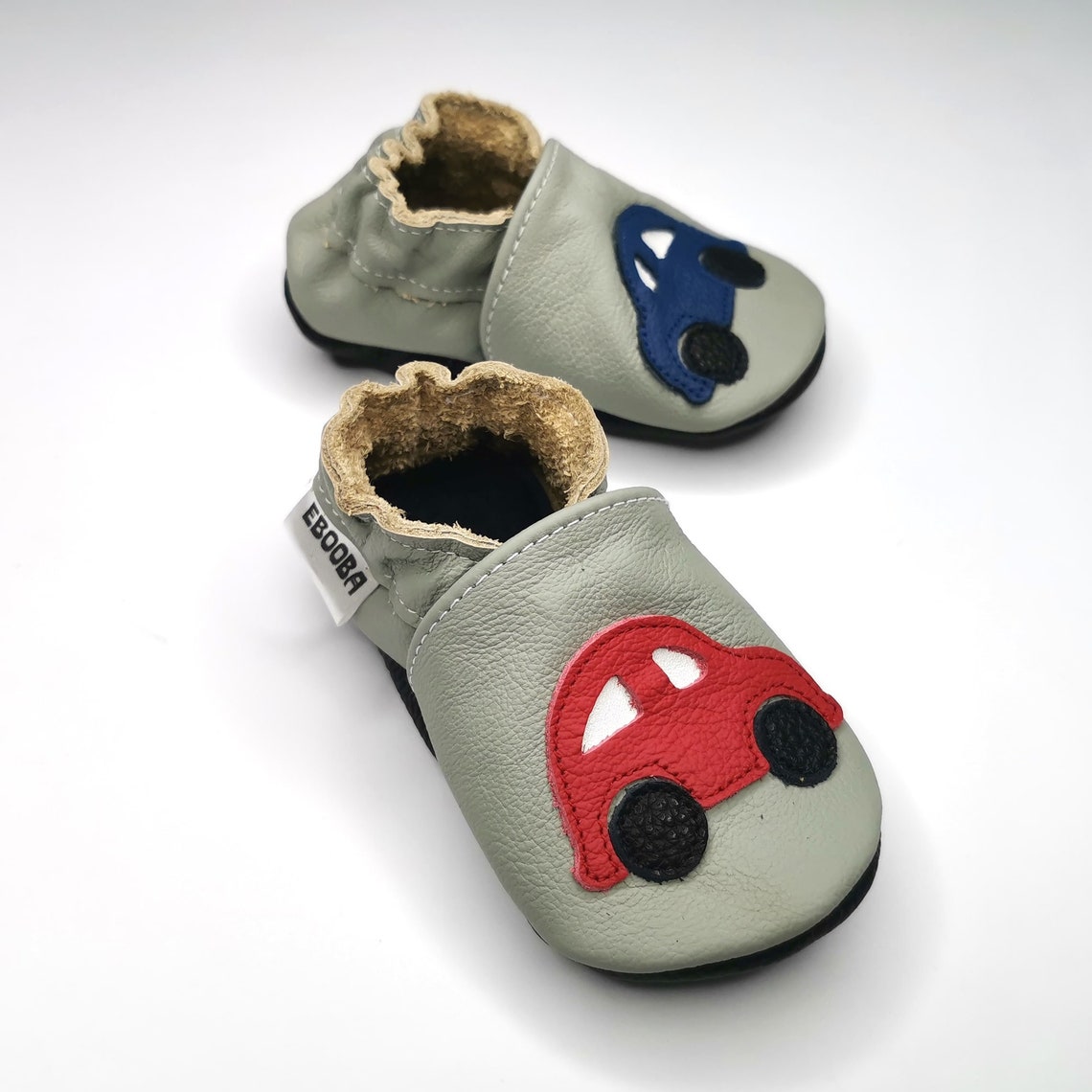 Airplane baby shoes Gray baby shoes Baby Boy Slippers Etsy