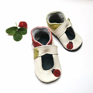 Summer White Baby Shoes, Baby Leather Sandals, Soft Sole Shoe, Ebooba, Soft Sole Sandals, Toddler Soft Sandals, Girls&#39; Sandals, Girl Gift, 8