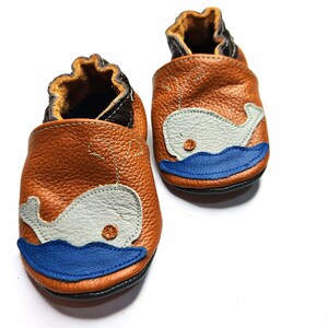 Teddy Bear Shoes, Leather Baby Shoes, Brown Baby Booties, Baby Leather Slippers, Toddler Shoe, Unisex Bootie, Kids' Slippers, Ebooba, 8 Gray Whale