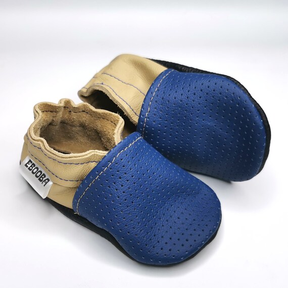 Chaussons bebe 21 22 chaussures bleu12 18 mois ebooba Etsy France