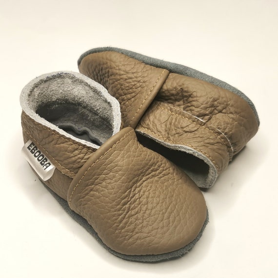 Baby Shoes Infant Brown Shoes Leather Baby Shoes Lederpuschen