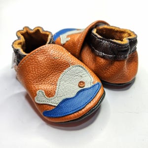 Teddy Bear Shoes, Leather Baby Shoes, Brown Baby Booties, Baby Leather Slippers, Toddler Shoe, Unisex Bootie, Kids' Slippers, Ebooba, 8 image 17