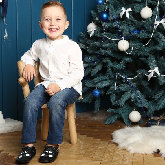 Zwarte Jongens Auto S Schoenen T Shirts Met Lange Mouwen 4 5