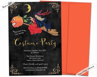 Halloween party invitations. Halloween birthday party. Halloween party. Halloween invitation. Halloween invite.