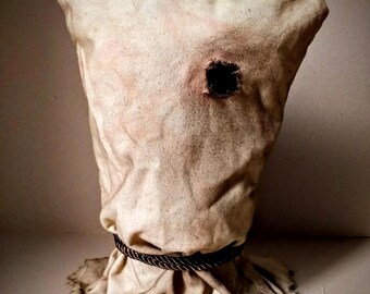 Kampvuur Moordenaarszak Masker Retro Slasher Horror Kap